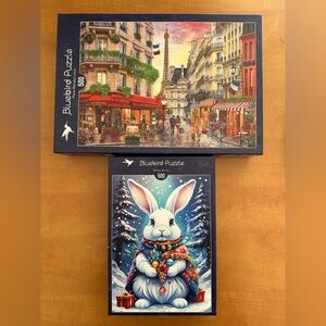 Bluebird Puzzle Bundle - Winter Bunny & Paris Rendez-Vous